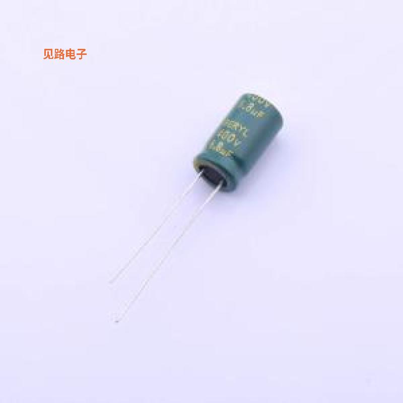 RC400M6R8LO8*14TH-2A1E -[原装直插铝电解电容插件,D8xL14mm