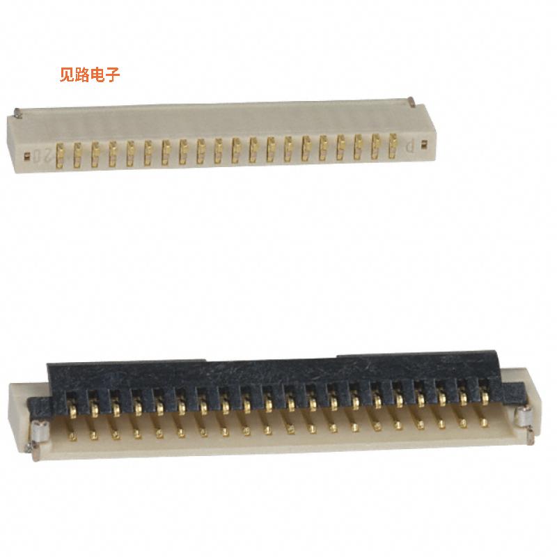 FH19SC-20S-0.5SH(09) -[全新CONN FFC BOTTOM 20POS 0.5MM R/A]