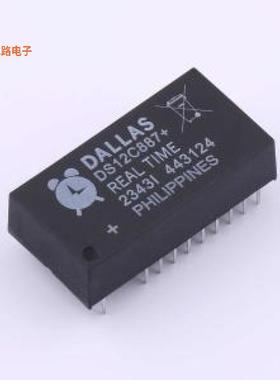 DS12C887+ -[实时时钟EDIP-24IC RTC CLK/CALENDAR PAR 24EDIP