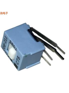 206-211RAS -原装[SWITCH SLIDE DIP DPST 0.05A 24VDPST