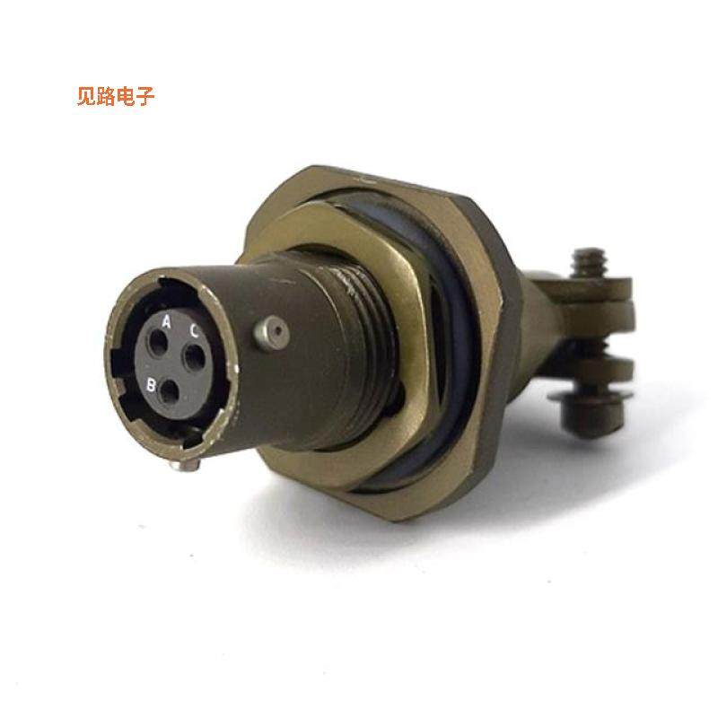 MSW07E8-98S-SR -[全新JAM NUT RECEPTACLE, WITH STRAIN]