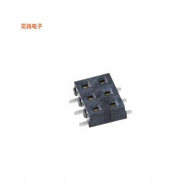 0873400613 -[原装CONN RCPT 6POS 0.079 GOLD SMDSMD,P=2mm