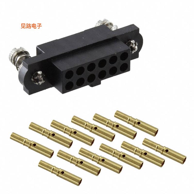 M80-4C11205FC -原装[CONN RCPT 12POS CRIMP 24-28AWG插座