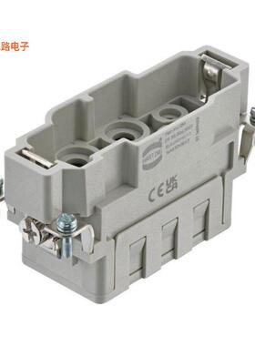 09380063001 -原装[Han K 4/2 Male Insert - crimp插件