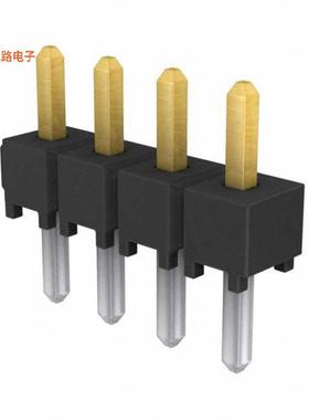 TSW-104-06-S-S -原装[CONN HEADER VERT 4POS 2.54MM接头