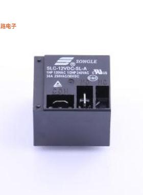 SLC-12VDC-SL-A 黑色 -[原装功率继电器插件,27.6x32.2mm