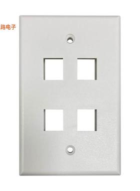 N042AB-004-IVM -[全新SAFE-IT 4-PORT SINGLE-GANG KEYST]