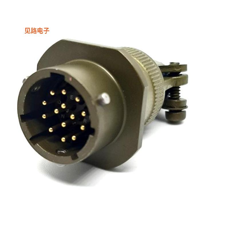 MSW01A12-14P -原装[CABLE MOUNT RECEPTACLE插座，公形引脚