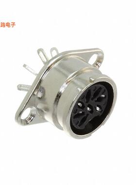 62HB8FX -原装[CONN RCPT FMALE DIN 8P SOLDER插座，母型插口