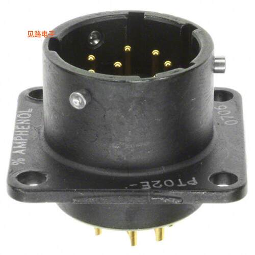 PT02E-12-8P(025) -[全新CONN RCPT MALE 8P GOLD SLDR CUP]