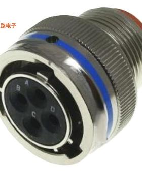 MS27656E11B4S -[全新CONN RCPT FMALE 4POS GOLD CRIMP]