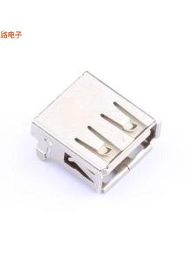 905-151A2031D10100 -原装[AF90度弯脚有边铁壳LCP本色USB