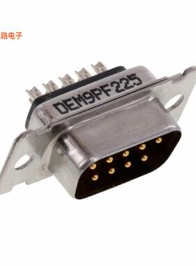 DEM9PF225 -原装[CONN D-SUB PLUG PNL MNTD-Sub