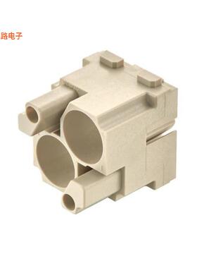 09140023104 -原装[HAN QUINTAX/COAX MODULE FEMALE无触头模块