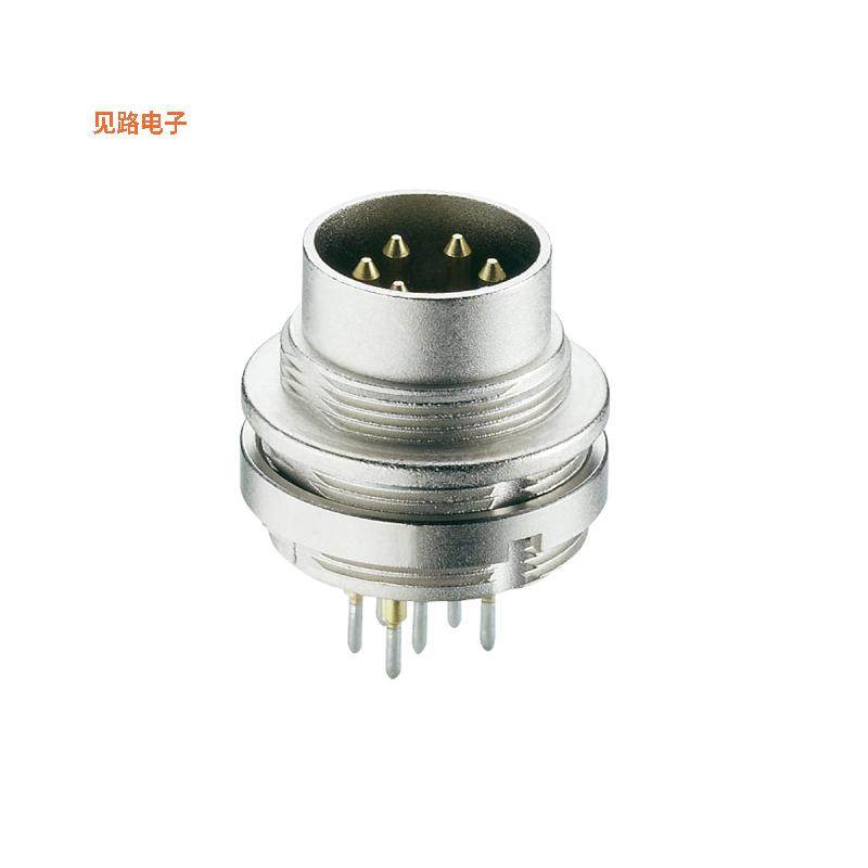 0316 08-1 -原装[M16 CHASSIS PLUG PCB FRONTMOUNT插头，公引脚