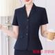 西装 前台领班正装 套装 三扣女职业套裤 酒店大堂经理工作服夏季 短袖