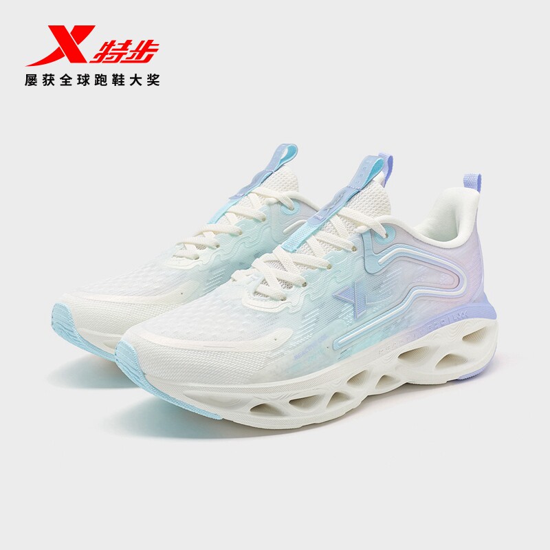 特步运动鞋女2023夏季新款减震旋女鞋官方正品减震跑鞋轻便跑步鞋
