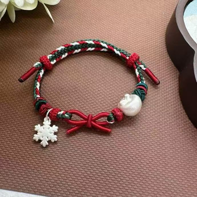 圣诞系列手链999纯银平安苹果