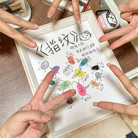 畢業(yè)季留念diy指紋畫！送好朋友