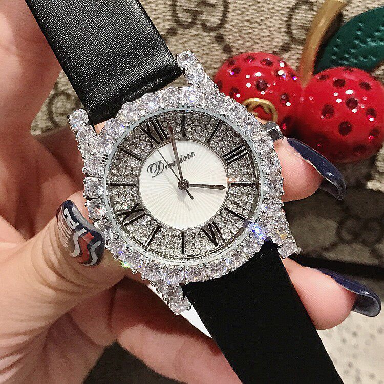 蒂米妮新款正品皮带防水时装女表