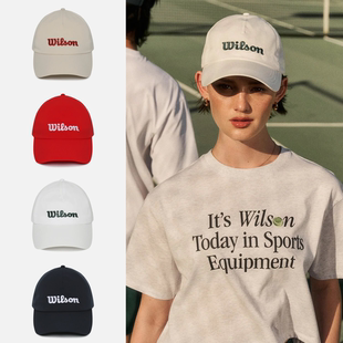 韩国直邮 Wilson威尔胜26春夏男女同款LightMotion轻量百搭网球帽