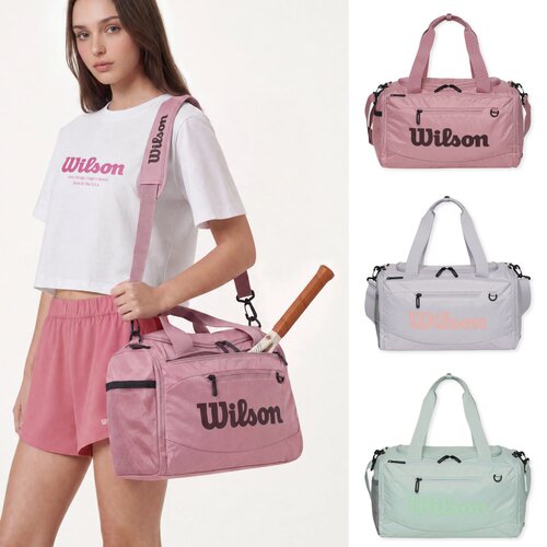 韩国直邮 Wilson26年网球瑜伽健身多用途轻量手提单肩包&独立鞋仓