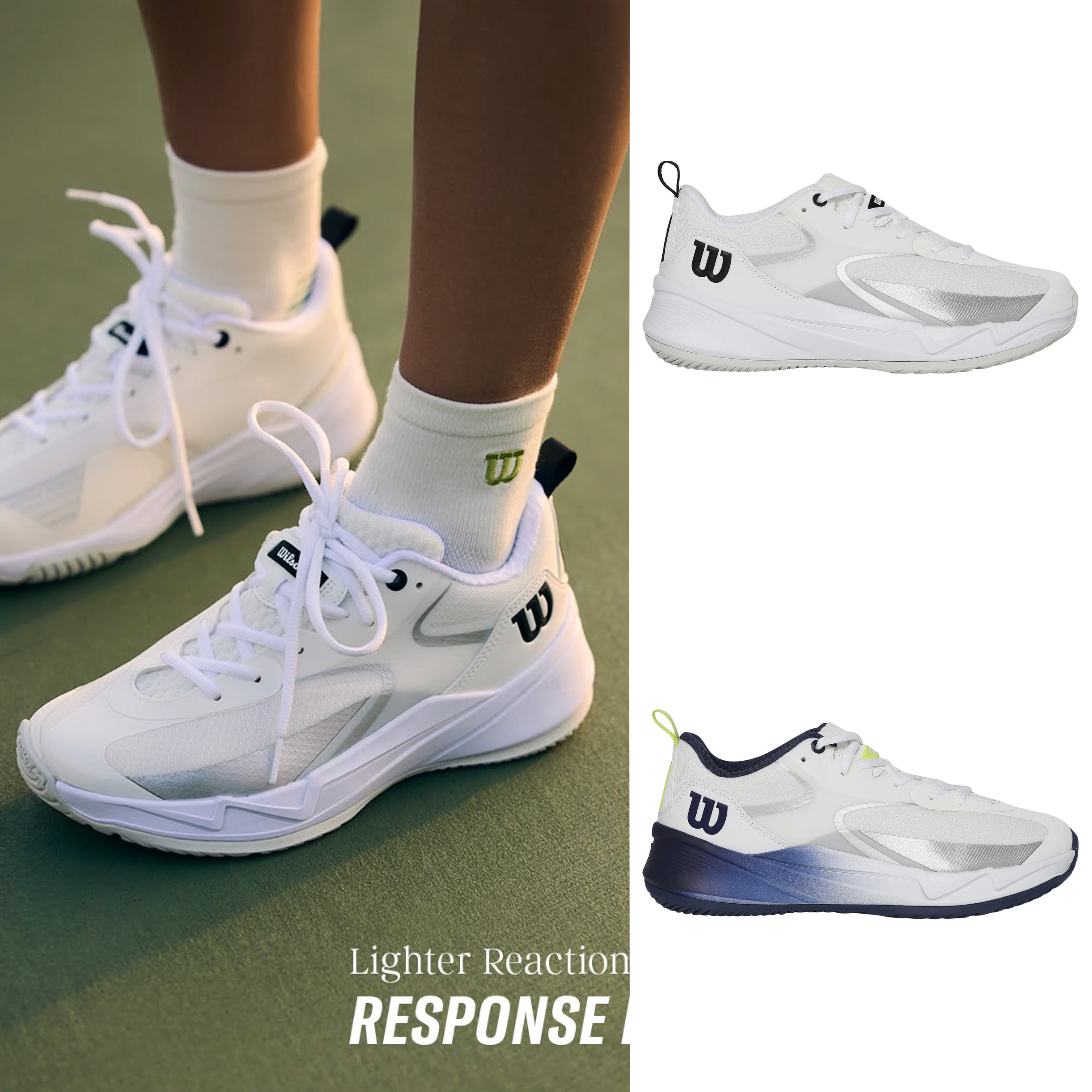 韩国直邮 Wilson威尔胜25年新RESPONSE PRO男女同款AG网球鞋