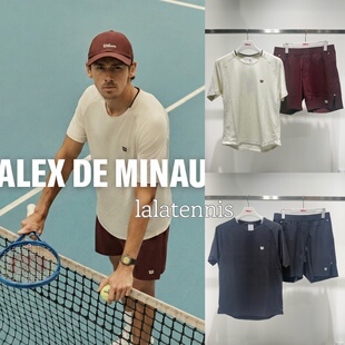 韩国直邮｜Wilson网球服男士网球功能印花弹性速干T恤｜26春夏款