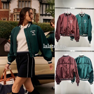 韩国直邮｜女士威尔胜Wilson26春夏网球运动立领棒球服夹克外套