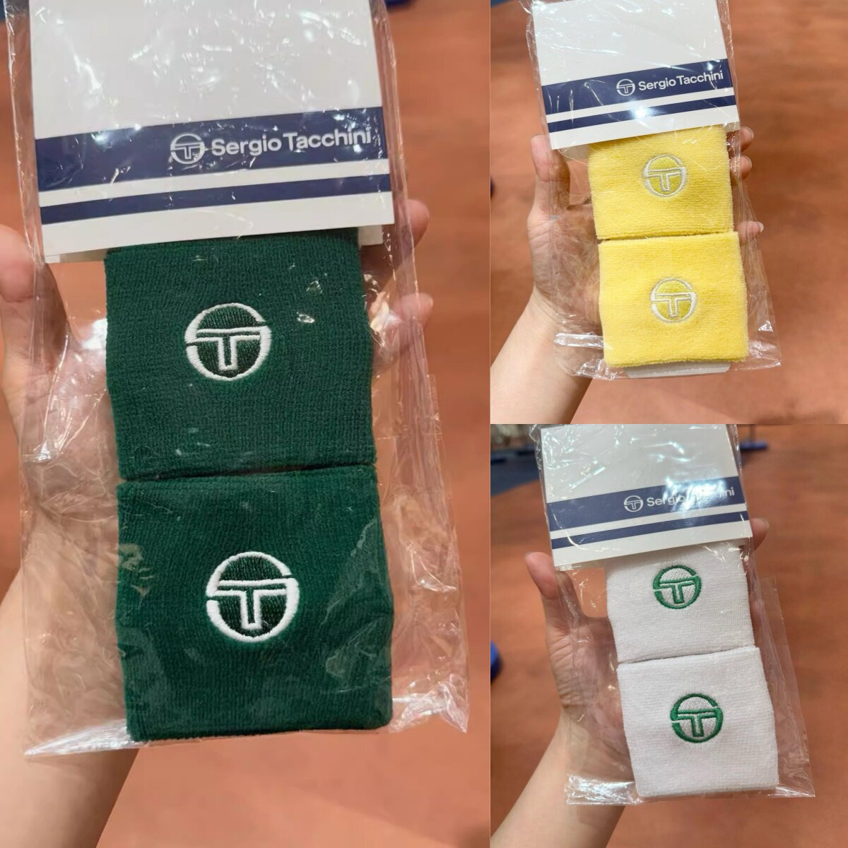韩国代购｜SergioTacchini网球系列男女同款护腕头带｜持续更新