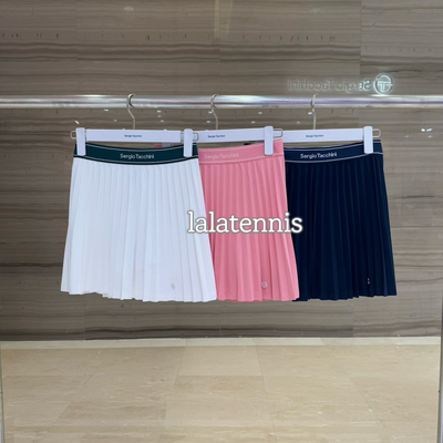 韩国直邮｜SergioTacchini网球系列细褶速干百褶裙｜25春夏