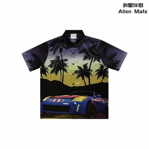 夏威夷短袖衬衫juiceWRLD