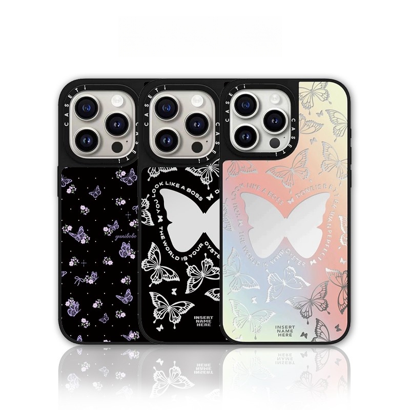 CASETi联名艺术家幻彩蝴蝶15pro