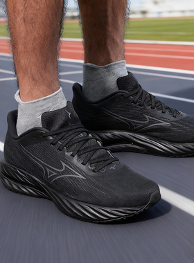 美津浓2025新款男女运动鞋健身越野慢跑鞋跑步鞋WAVE INSPIRE 21