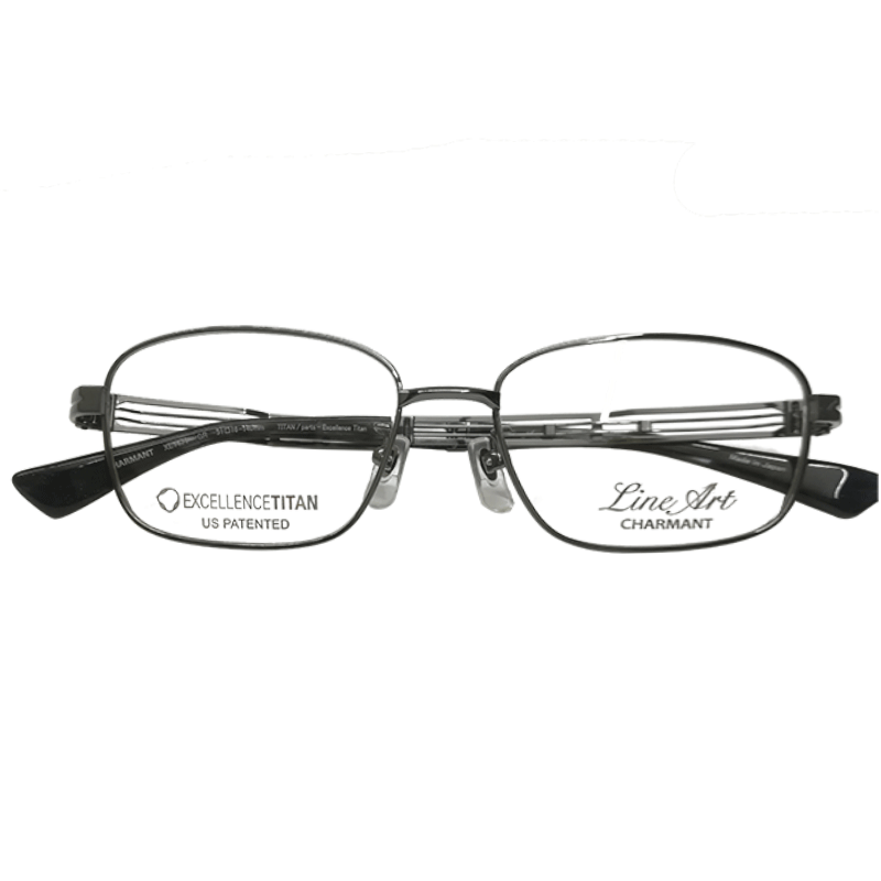 Charmant/夏蒙眼镜架 男款 XL1474 纯钛超轻商务眼镜框 实体店