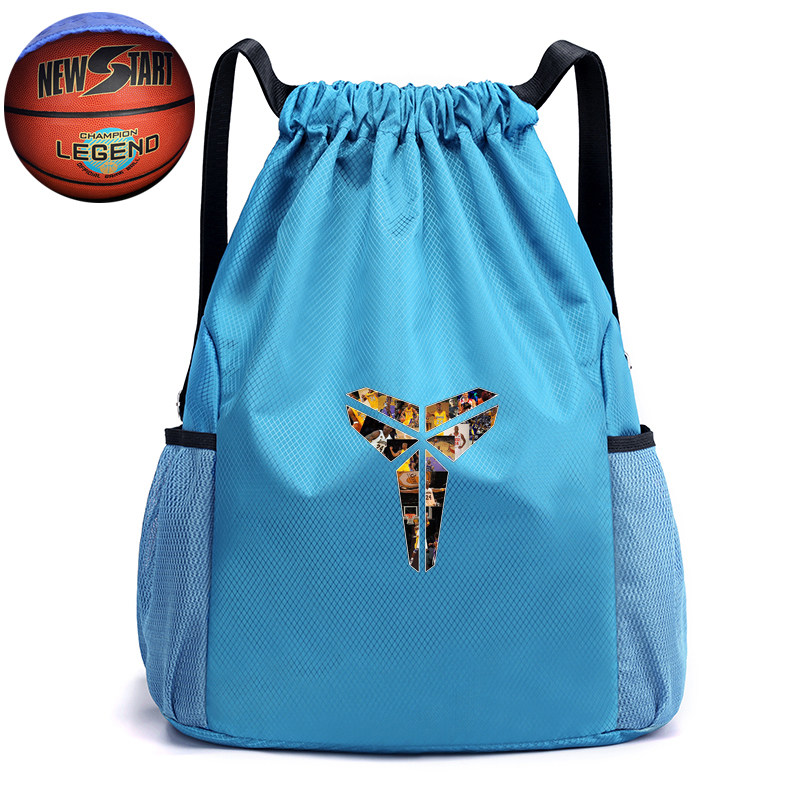 BUNDLE POCKET BASKETBALL BAG STUDENT BASKETBALL BAG TRAINING BAG LARGE CAPACITY SPORTS FITNESS BAG LIGHTWEIGHT FOLDABLE WATERPROOF WATERPROOF