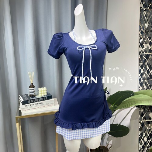 泳衣女分体韩版森系少女沙滩度假