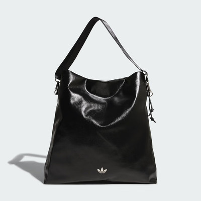 阿迪达斯三叶草大容量斜挎水桶包