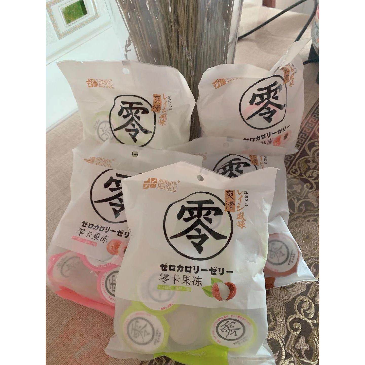 佰思宜0糖零卡路里果冻蒟蒻减低0脂肪网红零食魔芋凉粉代餐食品