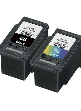 佳能PG-88黑色墨盒CL-98彩色墨盒E500 E600 E610打印机墨盒墨水