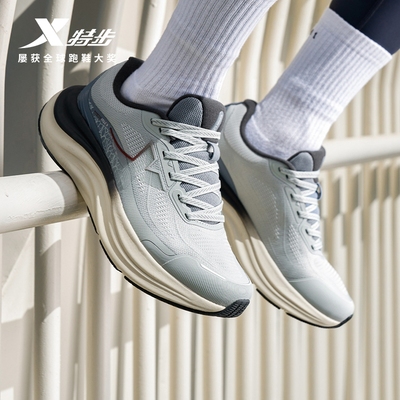 特步男鞋青云1.0LITE跑步鞋2025新款冬季透气运动鞋轻便减震跑鞋