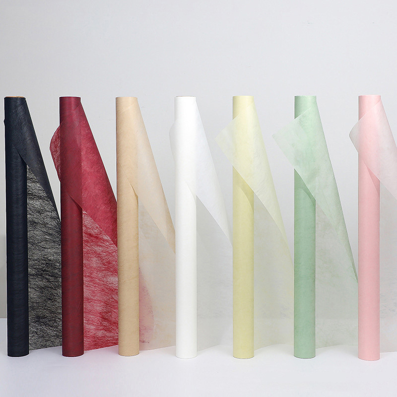 新款牛奶棉雪梨纸鲜花防水包花纸