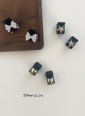 蝴蝶结爱心小抓夹刘海碎发发抓