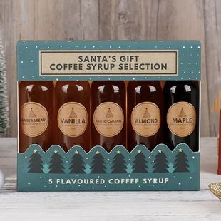圣诞礼物 食用新年礼品套装 畅销调味咖啡糖浆套装 节日食品礼品套装