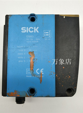 SICK 传感器  DS60-P11121  TEACH DS60 光电开关