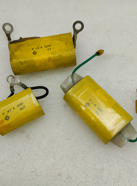 P1K1200薄膜电容实物P1.5K1200 P.47K 1200V PIK拆机现货包用