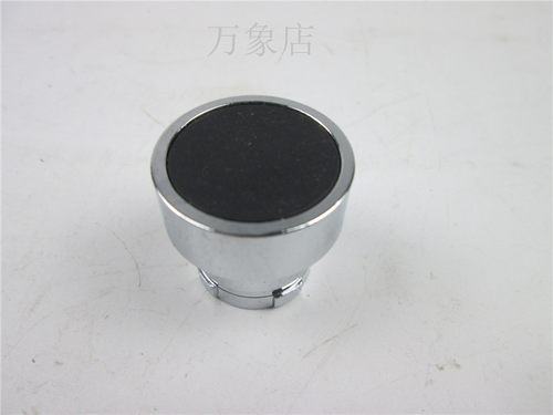 按钮开关 黑色平钮 按钮头 ZB2BA2C
