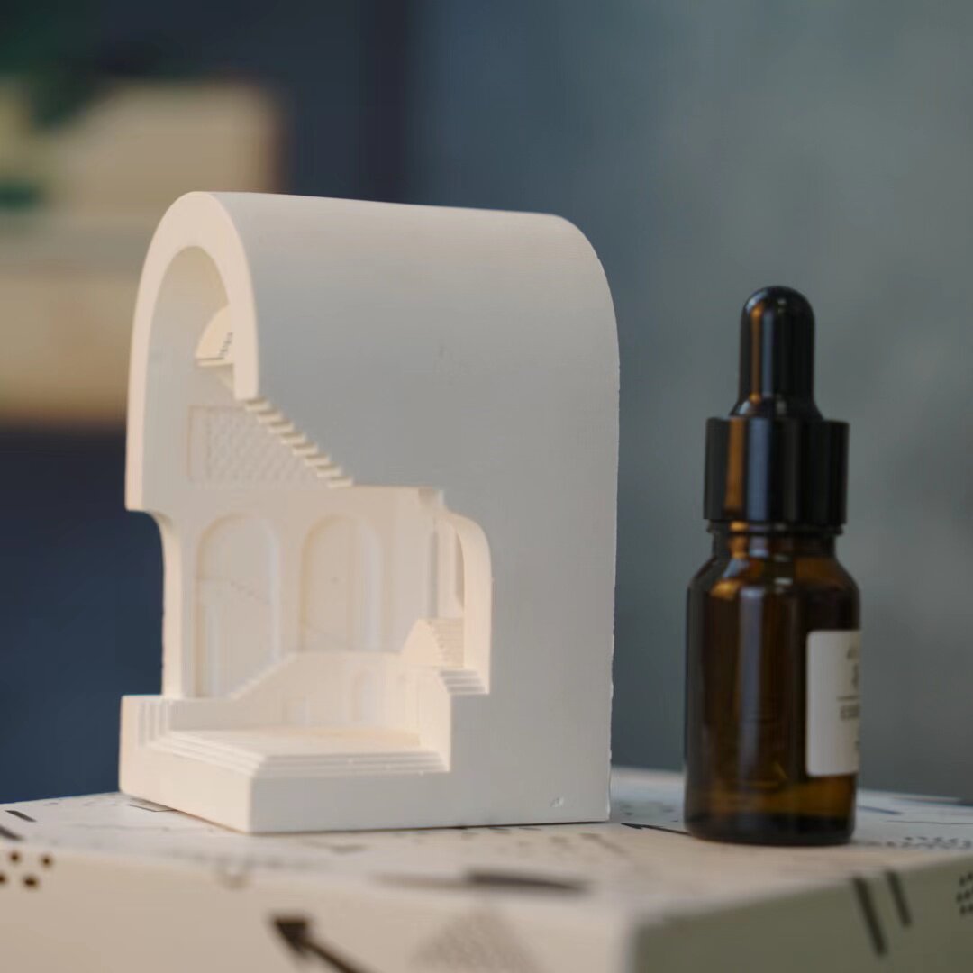 收藏店铺晒图评论送香薰精油纯手工扩香小建筑图评即送微建筑摆件