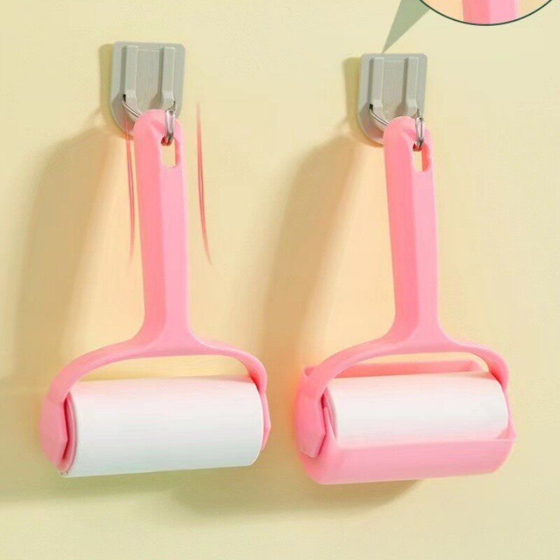 粘毛卷纸粘毛卷纸滚筒粘毛器替换粘尘纸芯除尘滚撕纸衣服粘毛神器