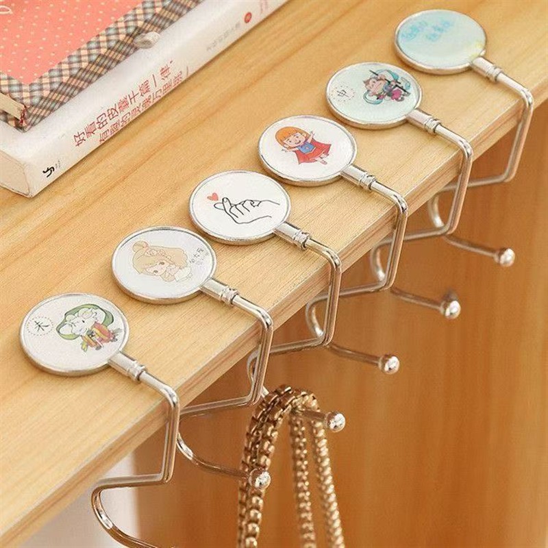 学生书包挂钩桌面可拆卸移动挂包器小学办公桌挂包勾课桌边挂包钩